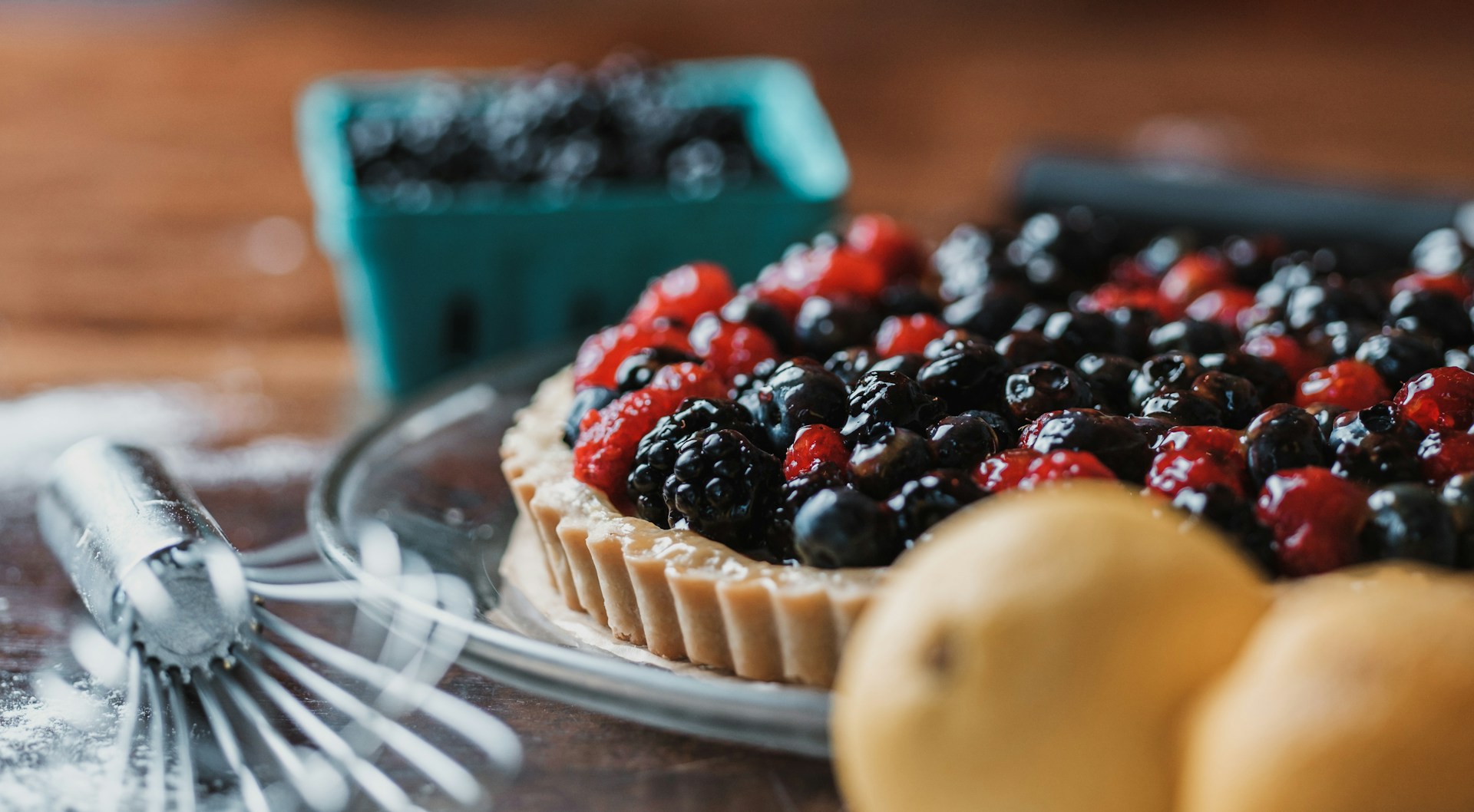 계절 과일 타르트